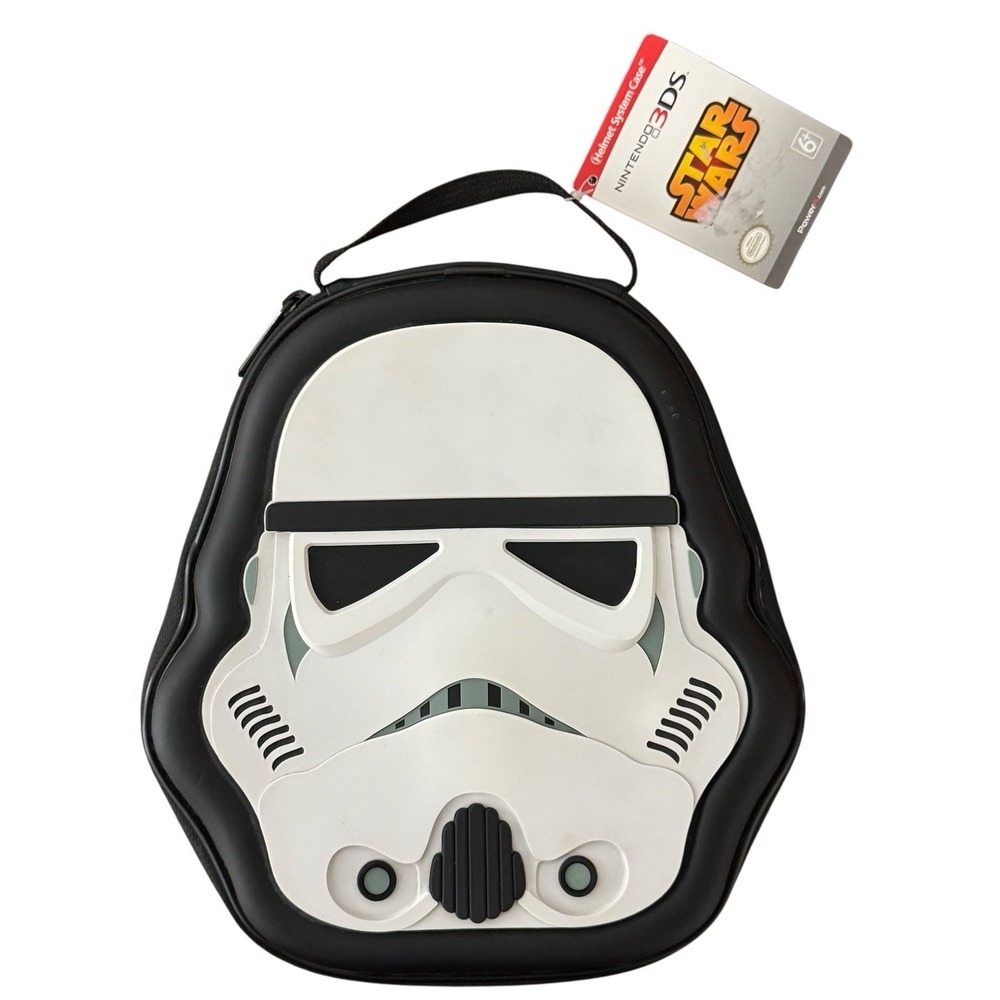 PowerA Nintendo‎ 3DS Star Wars Helmet StormTrooper Travel / Storage Case XL